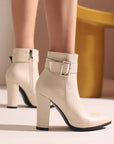 Dalisse™| Buckle Ankle Boots