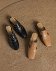 Alvessa™| Genuine Leather Mules