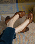 Celestina™| Buckle Heel Pumps
