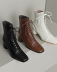 Brielle™| Lace-Up Ankle Boots