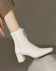 Brielle™| Lace-Up Ankle Boots