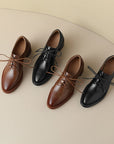 Nira™| Leather Heels