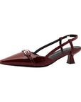 Jailyn™| Gloss Slingback Heels