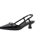 Jailyn™| Gloss Slingback Heels