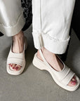 Mavi™| Stitched Heel Sandals