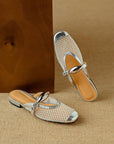 Elira™| Buckle Mules