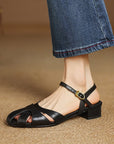 Dalia™| Round Toe Heels