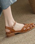 Mavis™| Woven Flat Sandals