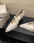 Caroline™| Vintage Heeled Pumps