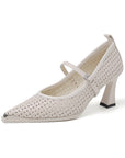 Caroline™| Vintage Heeled Pumps
