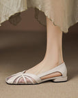 Celia™| Braided Mesh Flats
