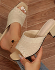 Mia™| Open-Toe Mules