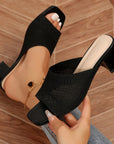 Mia™| Open-Toe Mules