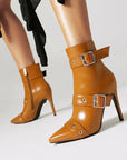 Kirella™| Buckle Stiletto Boots