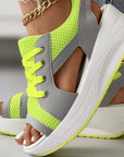 Nayela™| Lace Up Sandals