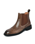 Olivra™| Leather Chelsea Boots