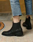 Olivra™| Leather Chelsea Boots