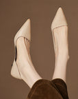 Kynora™| Leather Heels