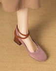 Danelle™| Suede Heels