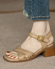 Fiorella™| Heeled Open Toe Shoes