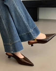 Vionesse™| Mid Heeled Slingbacks