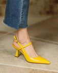 Norinda™| Thin Heeled Slingbacks