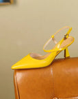 Norinda™| Thin Heeled Slingbacks