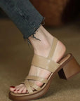 Sivena ™| Thick Heel Sandals