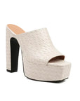 Bianca™ | Leather Heels