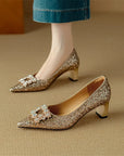Gloria™| Glitter Pumps