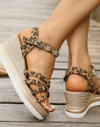 Solene™| Leopard Platform Sandals