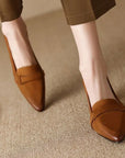 Calenne™| Mid Heeled Loafers