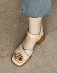 Fiorella™| Heeled Open Toe Shoes