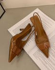 Orlissa™| Pointed Toe Slingbacks
