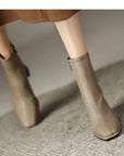 Helyria™| Leather Ankle Boots