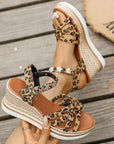 Solene™| Leopard Platform Sandals