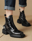 Ovelisse™| Leather Ankle Boots