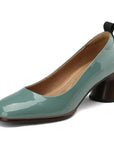 Mavis™| Mid Heeled Pumps
