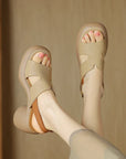 Noelia™| Open Toe Shoes