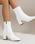 Liana™| Leather Ankle Boots