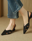 Fynora™| Pointed Toe Slingbacks