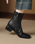 Jenisse™| Leather Ankle Boots