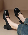 Irelina™| Square Mary Janes