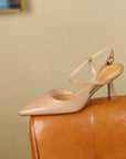 Norinda™| Thin Heeled Slingbacks