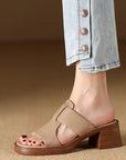 Clarisse™| Tuckle Strap Shoes