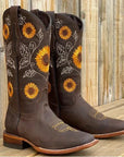Embroidered™| Floral Boots