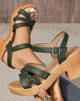 Orthopedic™| Mid Heel Sandals