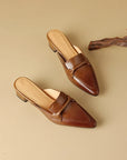 Giselle™| Genuine Leater Mules
