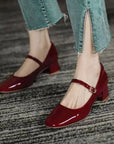 Narivelle™| Square Toe Mary Janes