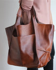 Muller™| Oversized Leather Bag